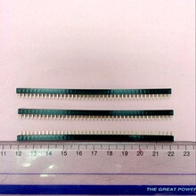 ����ĸ2.54mm �g�� 1*40PIN ����� ��ĸ ���~�_���zо�߶�3.5MM