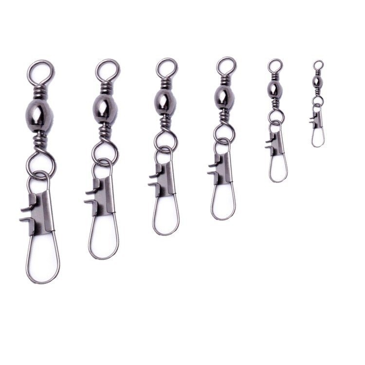 工厂量大樽型转环加b型别针转环 连接别针 8字环渔具配件批发|ru
