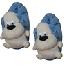 Winter coral three dimensional cartoon slippers indoor