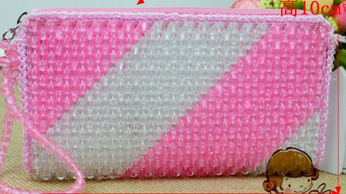 4mm transparent acrylic round beads for home decoration door curtain beads/curtain string beads DIY hand-woven string beads wholesale detail image 7