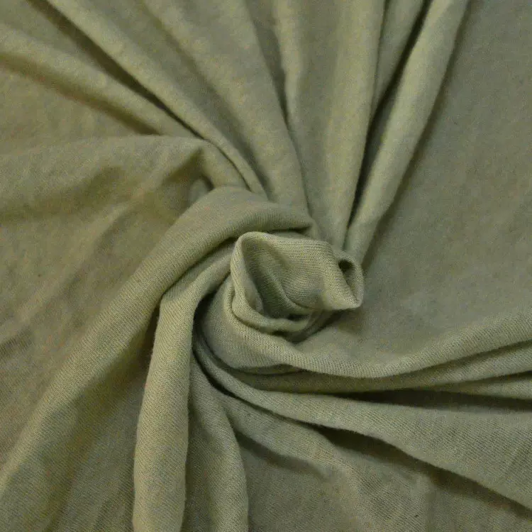 神农纺织批发 有机健康植物染色 针织家纺面料定做服装面料