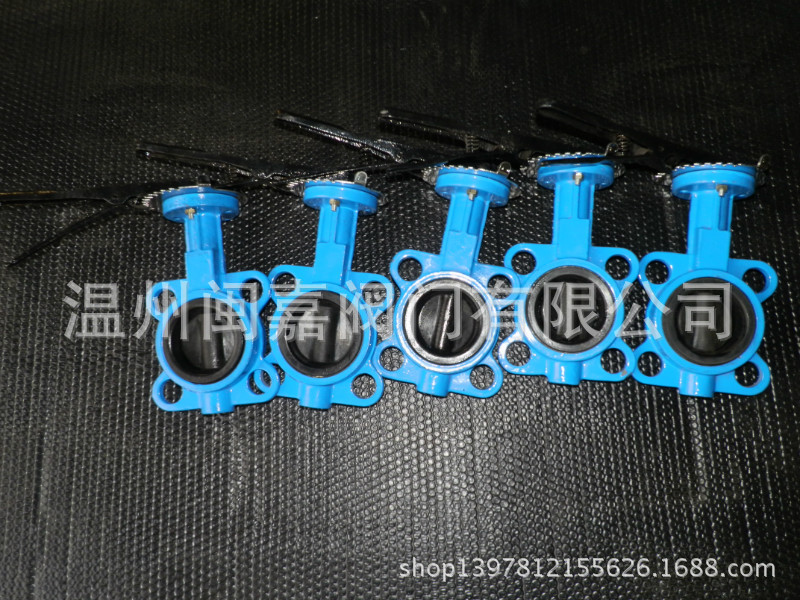 D341F46全衬氟法兰式蝶阀   兰式蝶阀