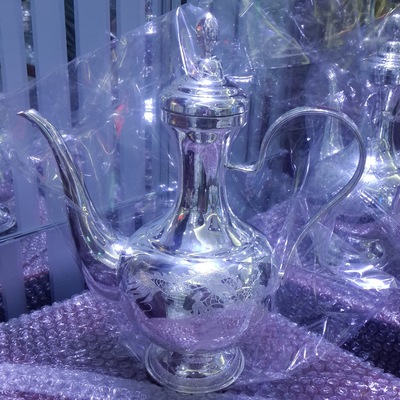 Top grade 99 Sterling Silver Wine flagon 405 Gifts Share Sterling Silver jewelry wholesale