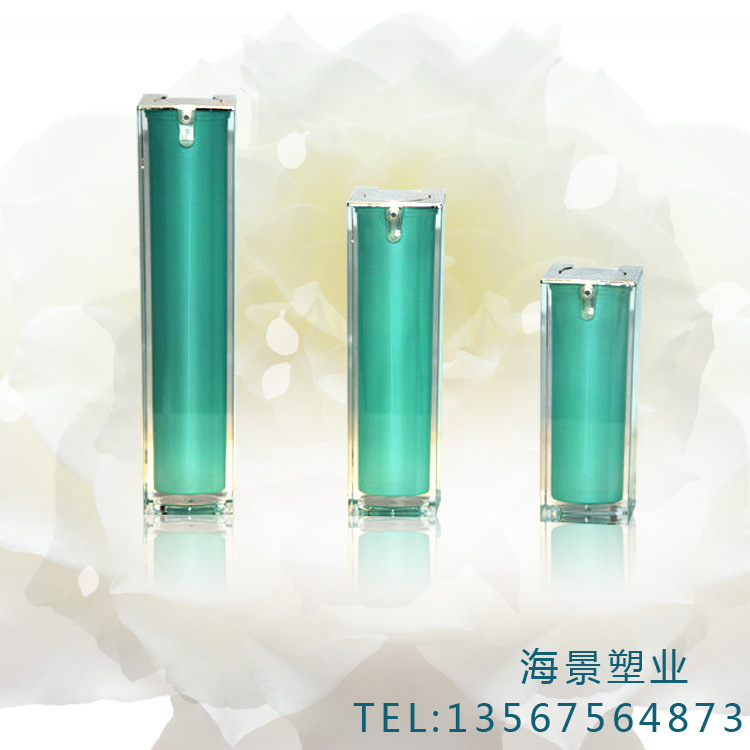 厂家直供 亚克力四方真空乳液瓶 15 30 50ML