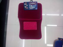 四季通用汽车脚垫 纯色绒面地毯丝圈防水防滑地垫 车通用车垫