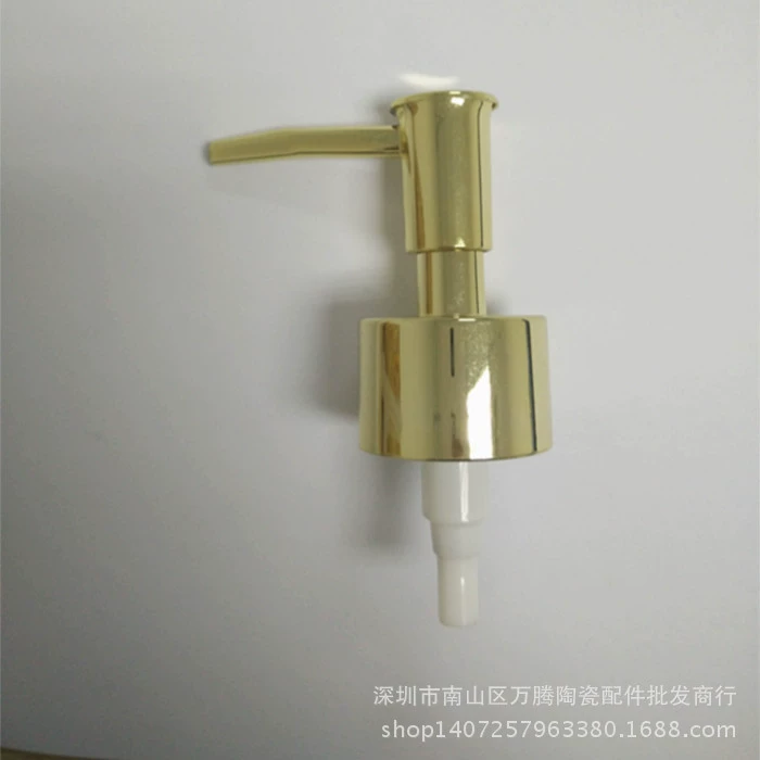 Имитация золота пластиковая гальваническая насадка пластиковая дезинфицирующее средство для рук лосьон головка насоса