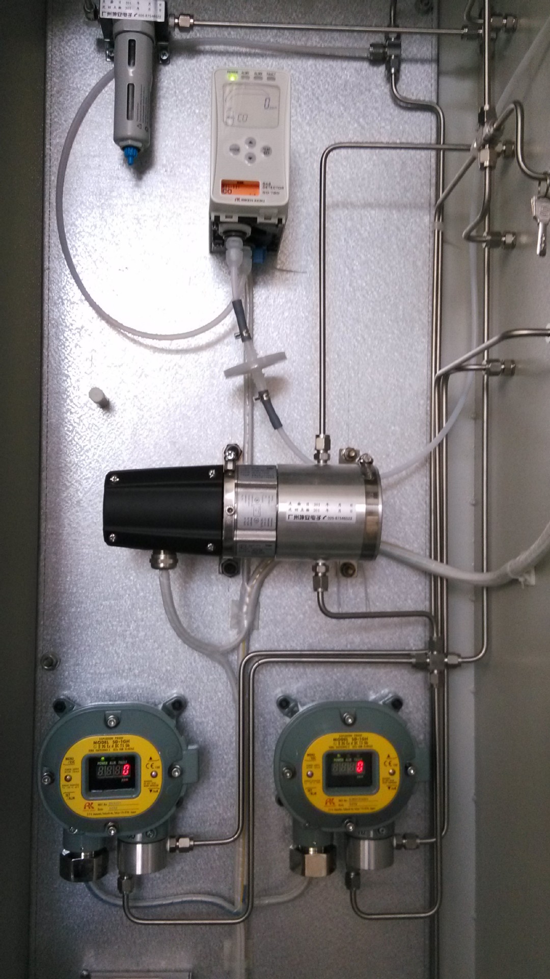 高低量程毒性气体一氧化碳CO分析系统