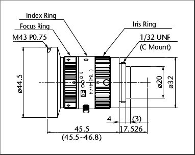 ML-H0514MP MORITEX 茉丽特镜头