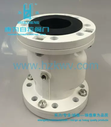 供应气动夹管阀，管夹阀，法兰带橡胶内衬套夹管阀