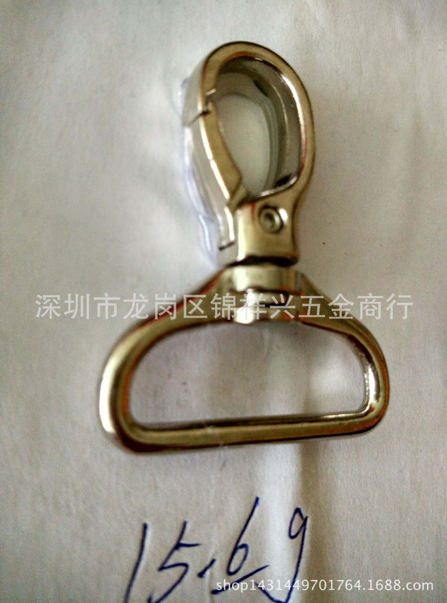 厂家供应优质锌合金狗扣箱包五金装饰狗扣