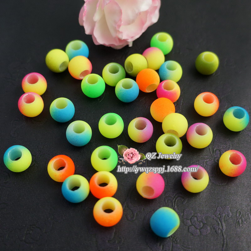 Fluorescent acrylic beads, fluorescent flat-bottomed patch shoe and hat decorative accessories, marquise shaped accessories detail image 9