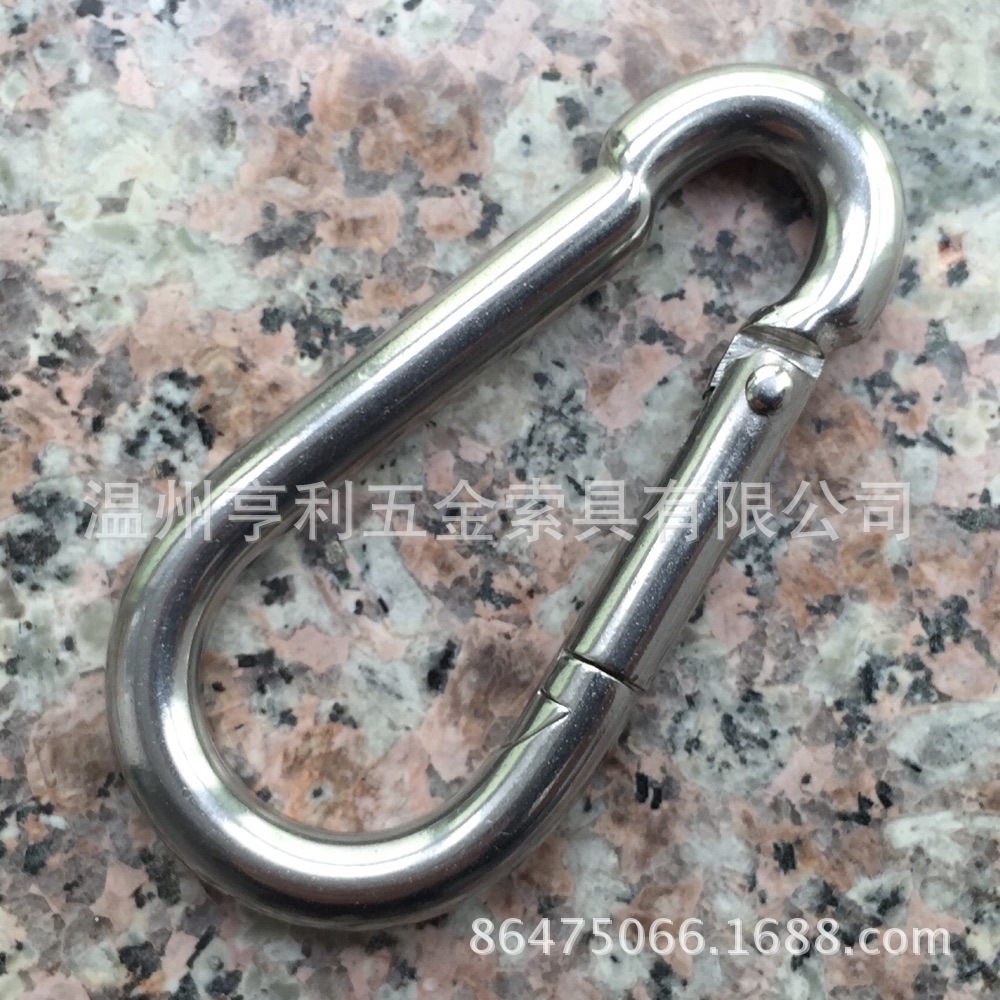 温州亨利667和201不锈钢弹簧钩扣登山钩扣保险钩扣安全葫芦钩扣-阿里巴巴