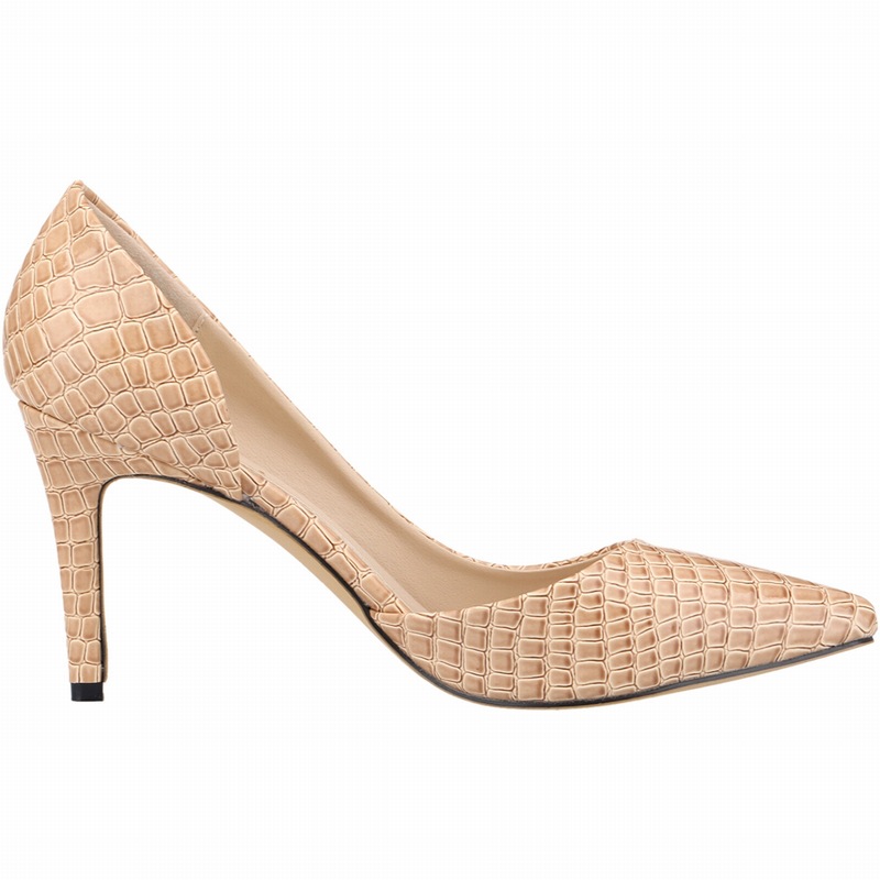 952-5 spring and summer Korean new sharp pointed crocodile nightclub OL women's singles wedding shoes authentic