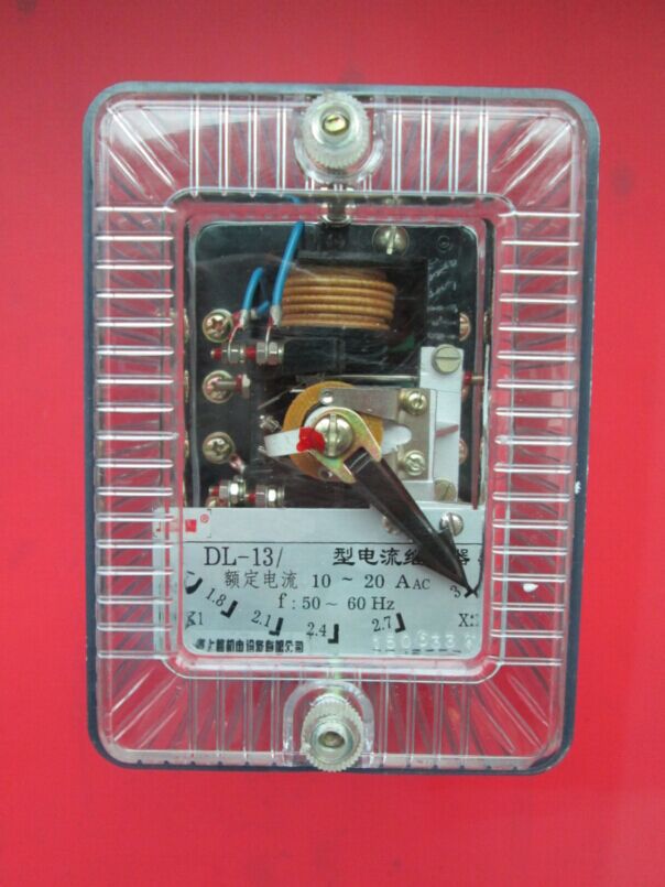 电流继电器 DL-13  板后接线  6A