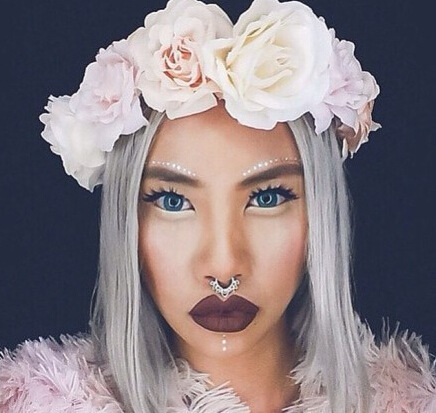 wholesale body piercing jewelry fake gold-plated alloy nose ring