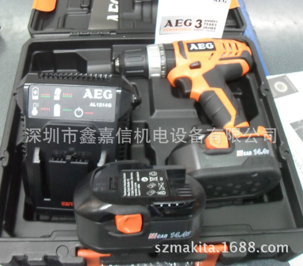 批发 德国 AEG 充电冲击电钻/起子机 BSB14G