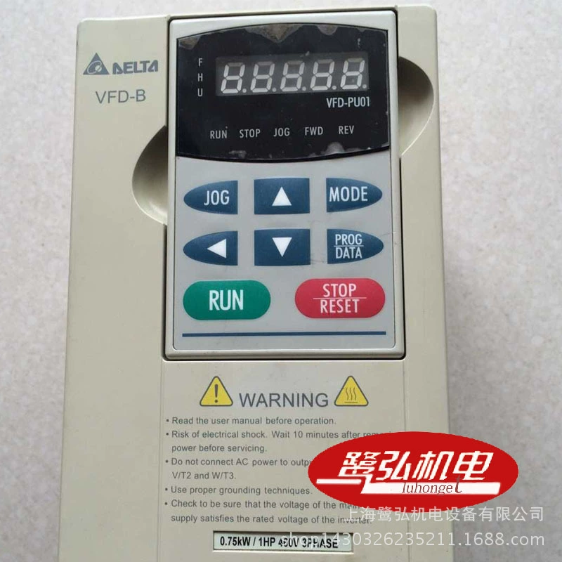 Поставляемый Delta/Delta VFD-B общий векторный инвертор VFD007B43A 3P460В