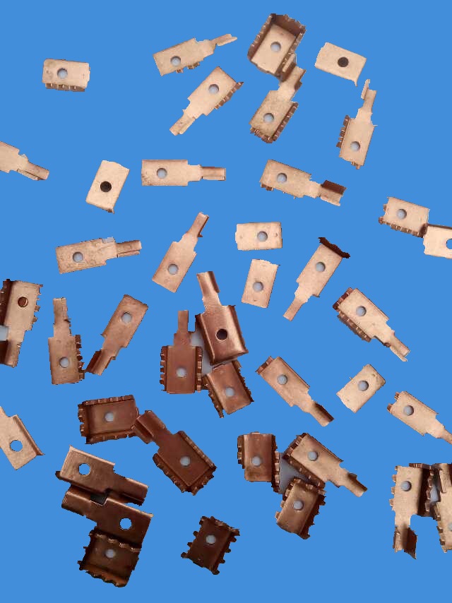 冲压铜件加工定制铁块加工冲压件加工生产小五金配件冲床对外加工