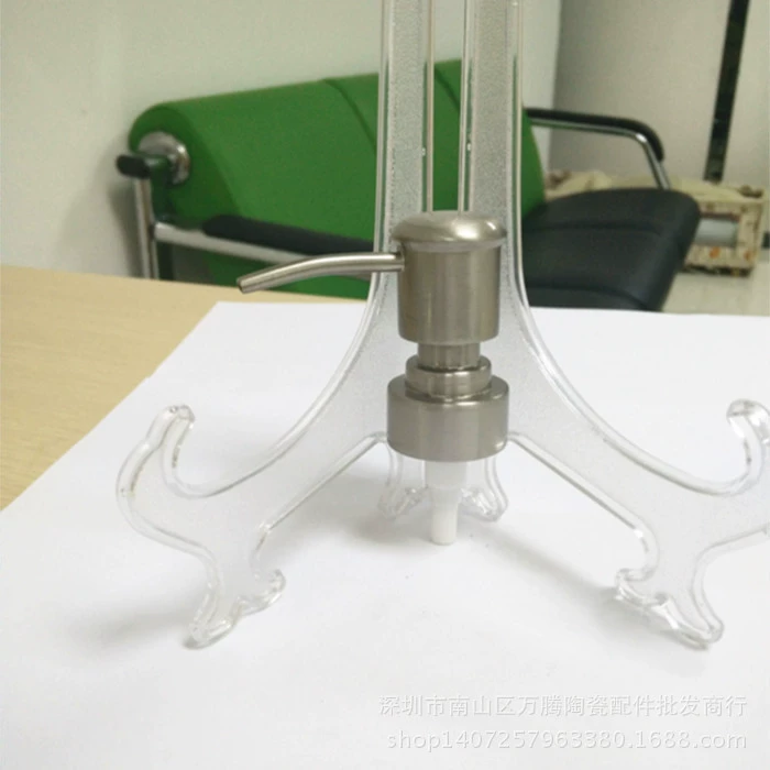 Поставка 100% удовлетворительная цинковый сплав гальваника для дезинфицирующего средства для рук