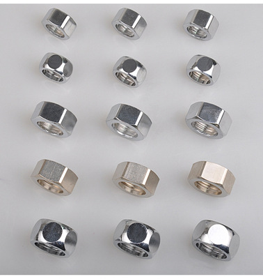 201 Stainless steel bellows Matching Nut All copper National standard Chrome-plated brass Nut Nut 4 of 5 stars Of large number wholesale