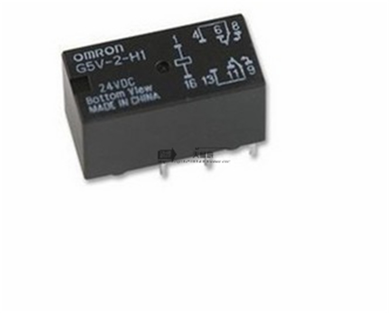 全新原装现货信号继电器G5V-2-H1-48VDC G5V-2-H1-DC48V 8脚 1A