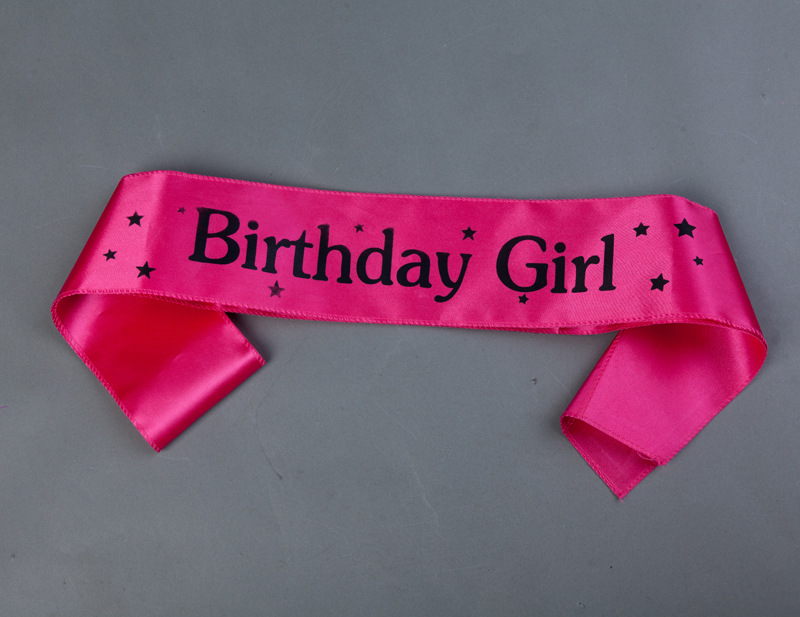 Spot European and American women's birthday party single -layer…