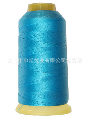 레이크 블루 254 150d 세 가닥 가는 실