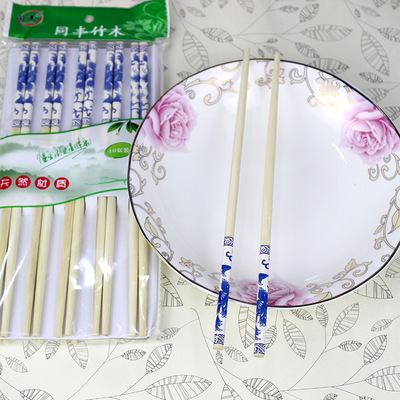 tableware natural Non-toxic Bamboo Chopsticks Family Hotel Chopsticks Bamboo chopsticks