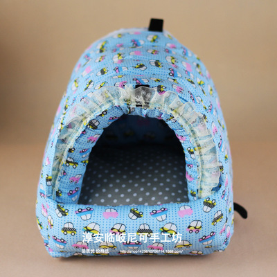 [trumpet] Washable Guinea pigs Cotton nest Winter keep warm rabbit squirrel Totoro Hedgehog Cotton nest