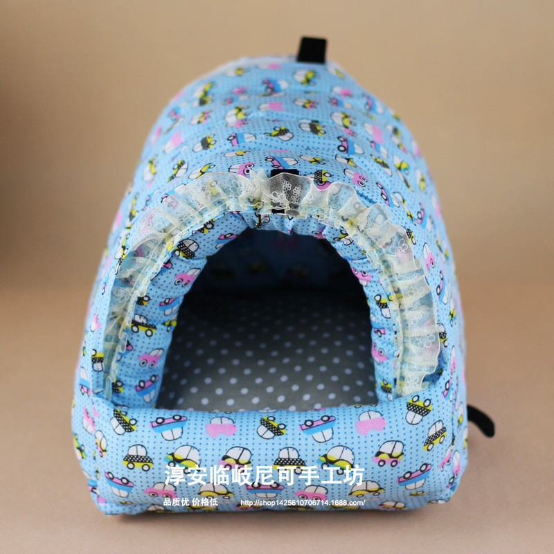 [trumpet] Washable Guinea pigs Cotton nest Winter keep warm rabbit squirrel Totoro Hedgehog Cotton nest