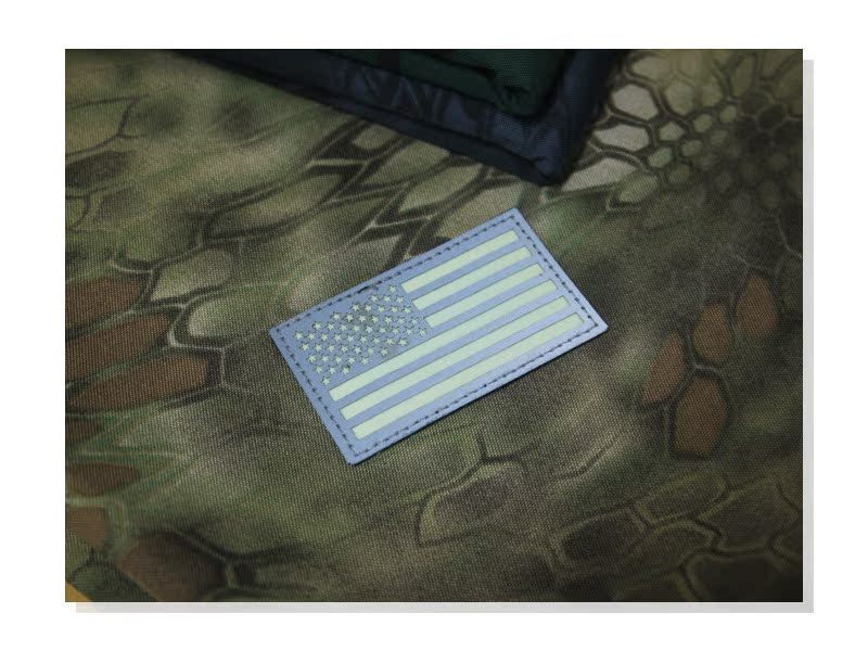 5X8.5反光夜光美国国旗左