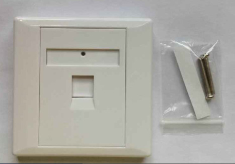 综合布线 单口信息面板 双口信息面板