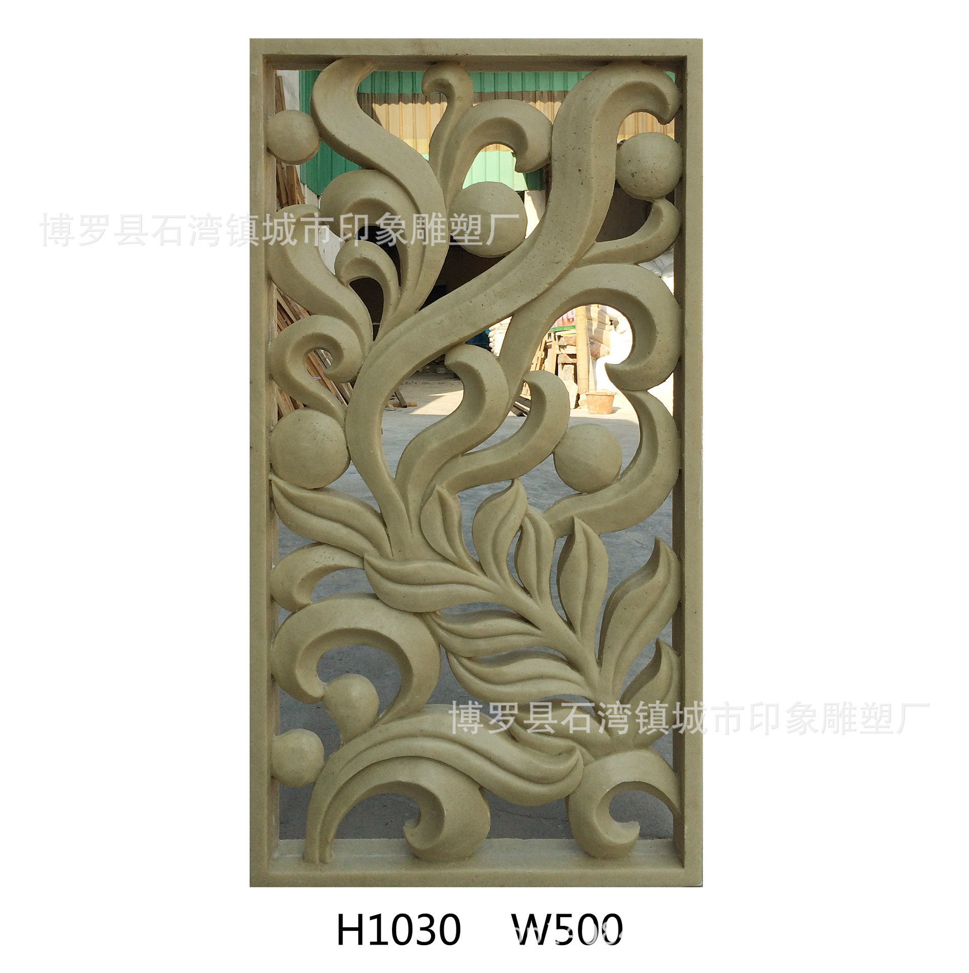 工厂直供双面镂空砂岩装饰板，双面镂空砂岩浮雕装饰壁画定制|ru