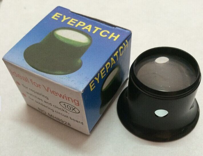 蓝盒10倍放大镜