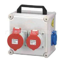威浦 工業插座組合裝置箱 IP67戶外防水檢修箱 TYP2819