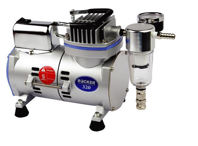 Rocker/洛科  无油式空压机|正压泵|压力泵  R-320静音空气压缩机