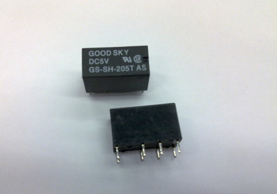 清仓原装GOODSKY国兴信号继电器GS-SH-205T 5V8脚4078替HK19F-5V