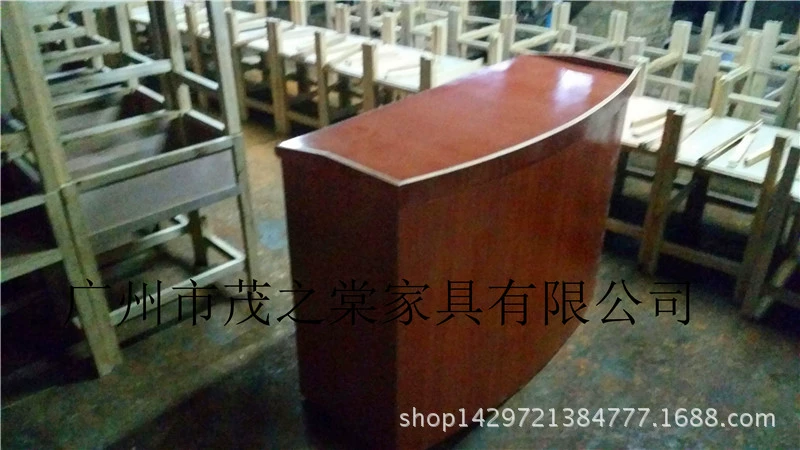 Деревянный подиум для учителя, стол для класса, лекционный подиум, производитель, прямые продажи, длинный стол для занятий, офисный деревянный стол