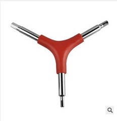 Bike repair tools, practical three-way hex wrench, mountain bike repair tools
