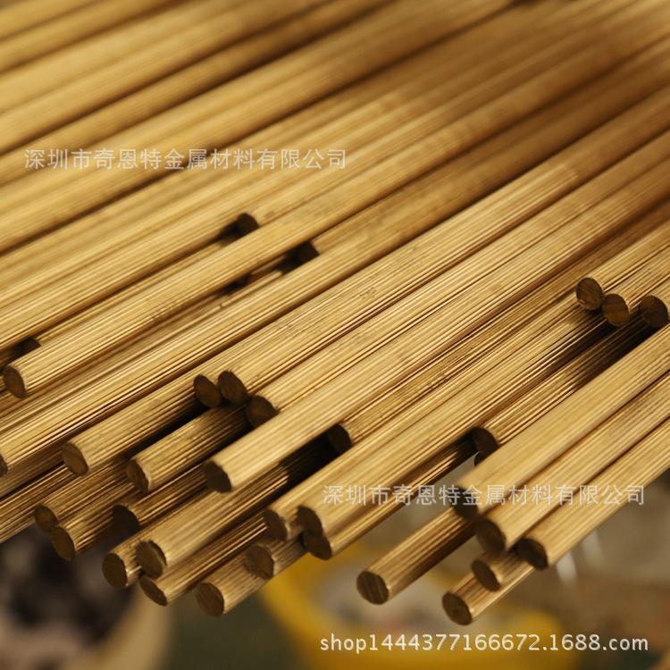 国标滚花黄铜棒 Φ10mm直纹拉花铜棒 H59环保网纹黄铜棒