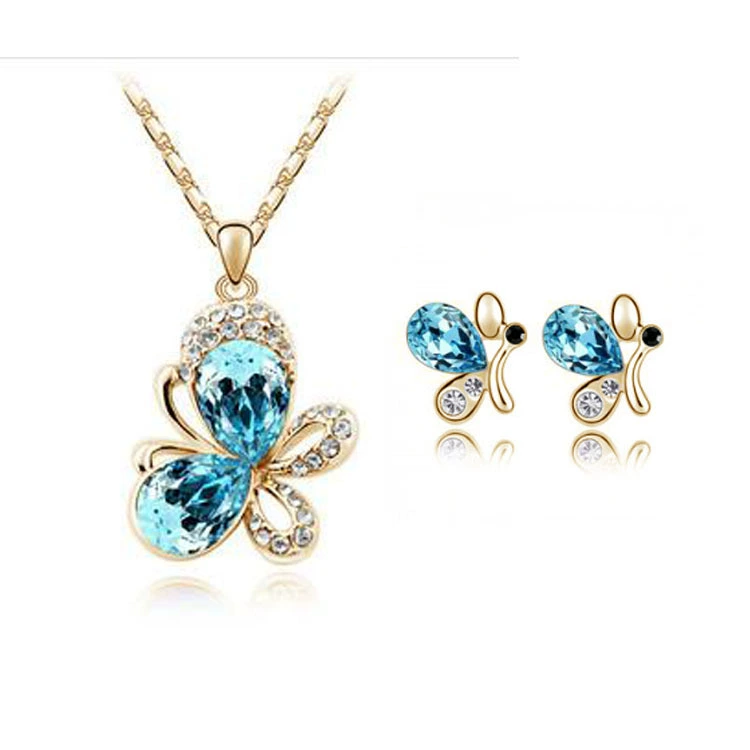 Комплект, украшения, ожерелье, серьги, Aliexpress, корейский стиль