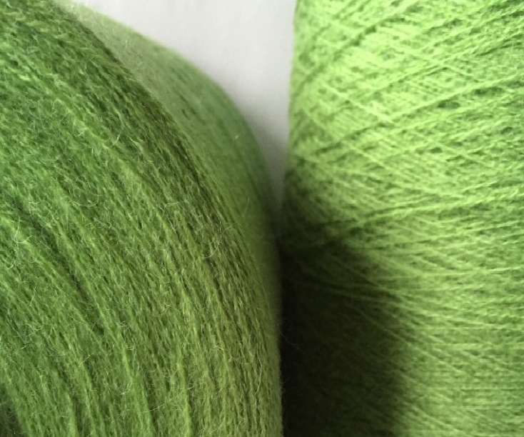 供应固体毛腈纱 48NM 30%羊毛70%腈纶 毛腈机织纱 羊毛混纺纱