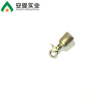 【厂家销售】箱包皮具五金配件折锁 女包合金属装饰子弹头掰锁扣