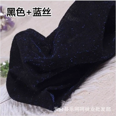 Thin tights, spandex & lurex 20D, semi-sheer fashion leggings, one-size (150–167 cm)