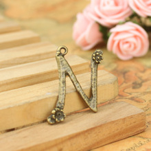 diy���28*20MMС����ĸN�Ͻ�Ӣ����ĸ�쉋�͹źϽ����l�Ʒ