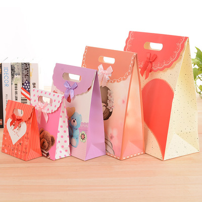 undefined5 Gift bags Christmas New Year&#39;s Day Spring Festival gift Paper packing Bag birthday festival Gift bagsundefined