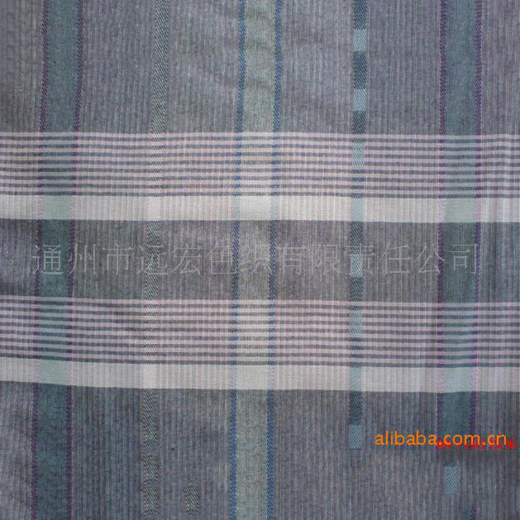 厂家批发 供应优质 供应色织提花布 服装用料