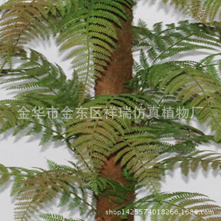 XRS-041单杆桫椤叶树55叶110厘米4