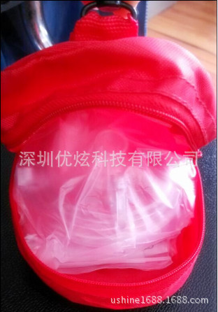 尼龙包CPR面罩 人工呼吸急救面罩厂家直销 人工呼吸器 简易 复苏