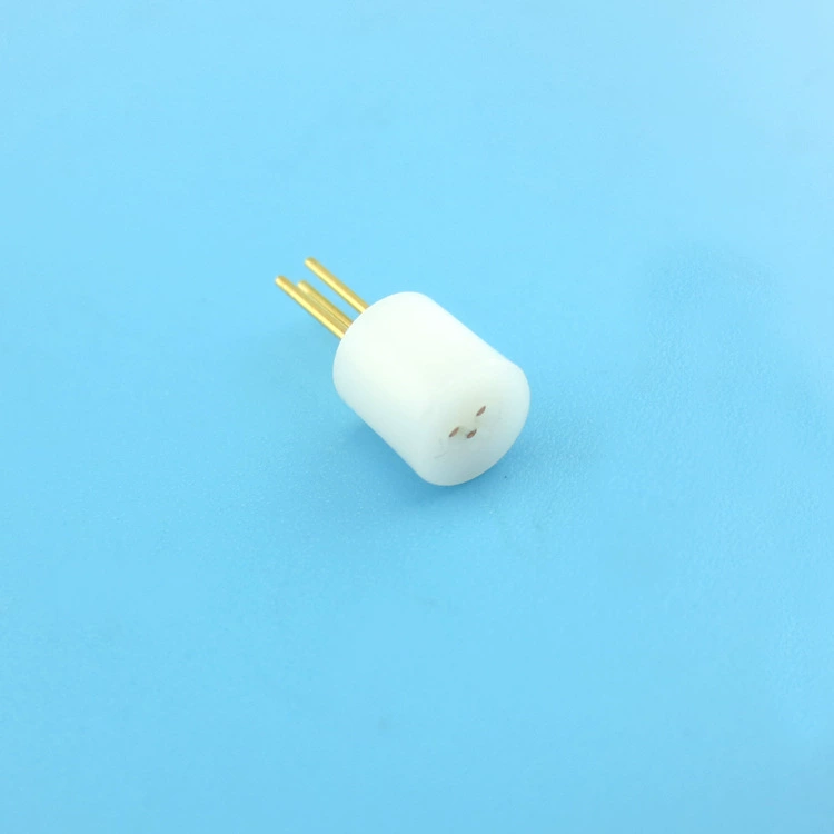 White 3 -pin small -sized laser diode test seat diode detector test socket